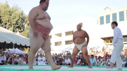 2016 Hd Us Sumo Open Sumo Slam Byamba vs Kelly Turnuva Ring Boks Kungfu Film Menejer 2016 Hd
