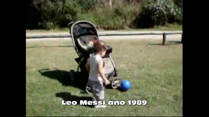 Lionel Messi като бебе 