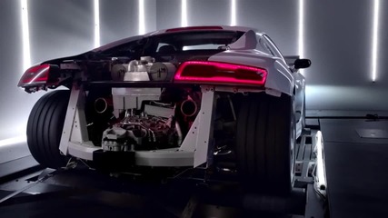 The new Audi R8 V10 plus