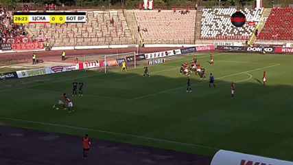 ЦСКА - Ботев Вр 0:0 /първо полувреме/