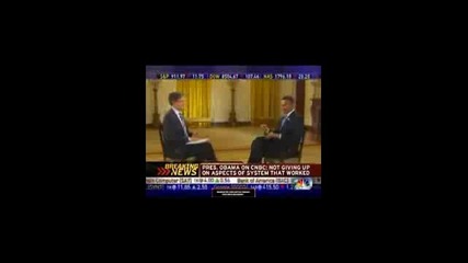 Барак Обма убива муха по време на интервю :d 