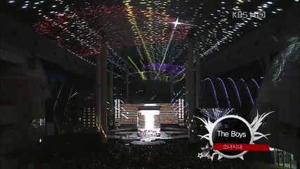 Snsd - The Boys & Mr. Taxi @ 14th Korea - China Music Festival (02.09.2012)