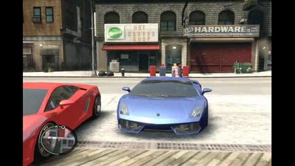 Gta 4 Tuning Lamborgini Galardo & Crash