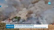 Евакуираха 200 души заради пожар край Стефан Караджово