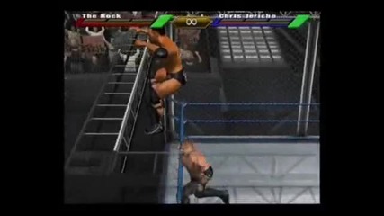 Wrestlemania X8 The Rock vs Chris Jericho