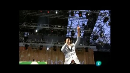 Graffiti - Maximo Park (benicassim International Festival 2009) 