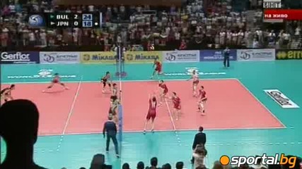 Волейбол: България 3:0 Япония