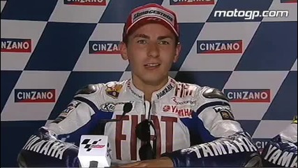 Lorenzo interview after the Catalunya Gp 