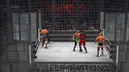 Wwe '13_ Elimination Chamber - The Rock vs Undertaker vs Kane vs Shawn Michaels vs Hhh vs Stone Cold