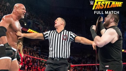 Kevin Owens vs. Goldberg - Universal Title Match: WWE Fastlane 2017 (Full match - WWE Network Exclusive)