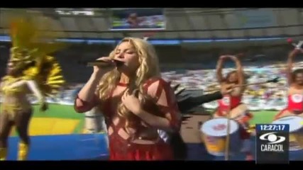 Shakira - La La La (brazil 2014) ft. Carlinhos Brown