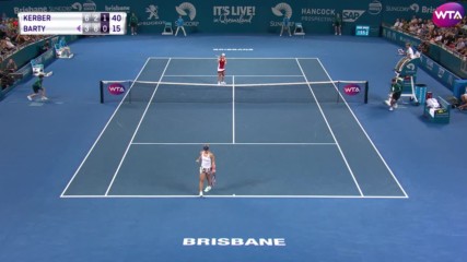2017 Brisbane International Second Round Angelique Kerber vs Ashleigh Barty Wta Highlights