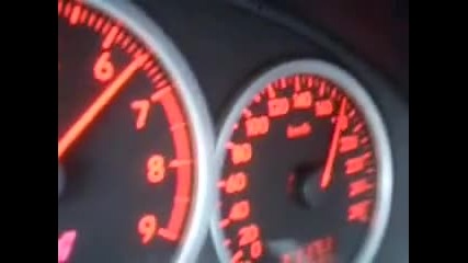 07 Subaru Sti, 250kph Top Speed Run 