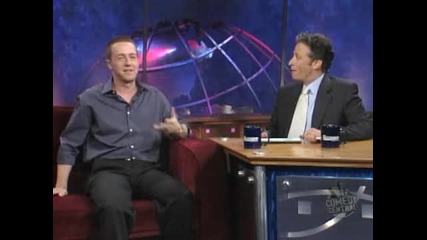 Edward Norton - The Daily Show with Jon Stewart July 18, 2001