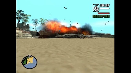 Големи експлозии на Gta san andreas (3)