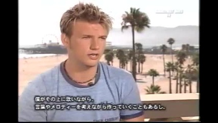 Nick Carter Solo Album "now or Never" Interview Part.2