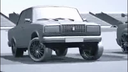 Ford Shelby Kitt vs Lada 