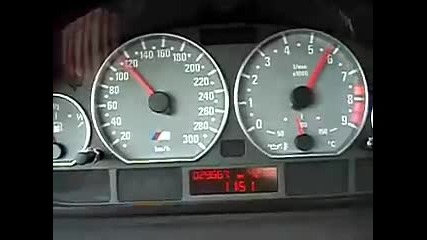 Ускорение на Bmw M3 E46
