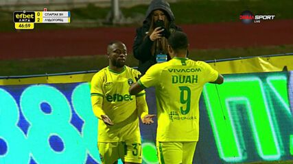 Goal by Ludogorets Razgrad PFK