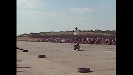 Мотосъбор Търново 2009 атрактивно каране