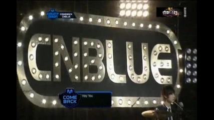 1080p 120329 Cnblue -hey You Comeback Stage