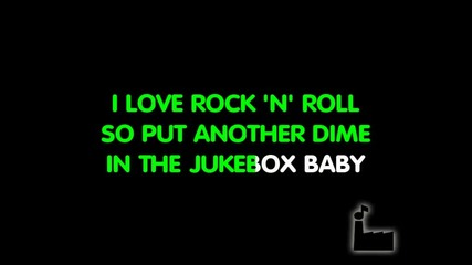 Joan Jett & The Blackhearts - I Love Rock N Roll - Karaoke 