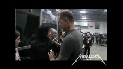 Metallica - Meet And Greet - Christchurch [september 21, 2010]