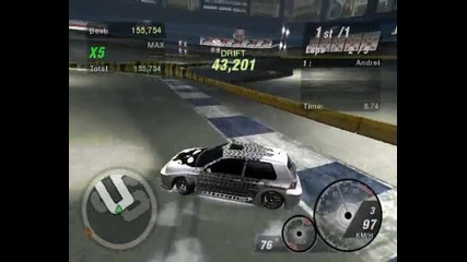 Need For Speed Undeground 2 - drift of studium drift 3 