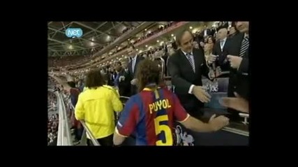 Награждаването на Барселона (28/05/11)