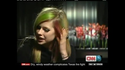 Avril Lavigne - Interview (cnn 2011) Part 3