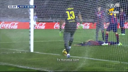 04.01.15 Реал Сосиедад - Барселона 1:0