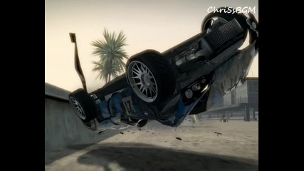 Burnout Paradise - Crashes