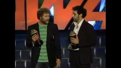 Саша Барон Целува Мъж - Филмовите Награди на Mtv 2007