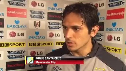Fulham 1 - 2 Manchester City 
