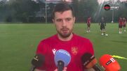 Марин Петков преди турнира FIFA Series