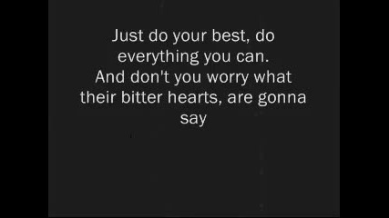 Jimmy Eat World - The Middle - Lyrics