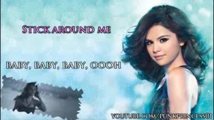 Selena Gomez feat The Scene - A Year Without Rain karaoke 