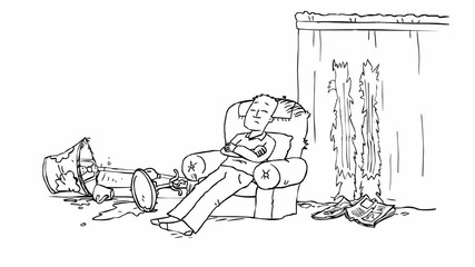 Simon's Cat 'fly Guy'