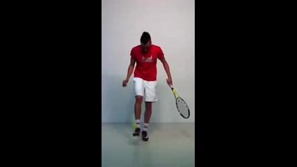 Stephan El Shaarawy Прави точки с топка за тенис !