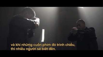 Кунг Ли говори за филма си Драконови Очи + Сцени от филма