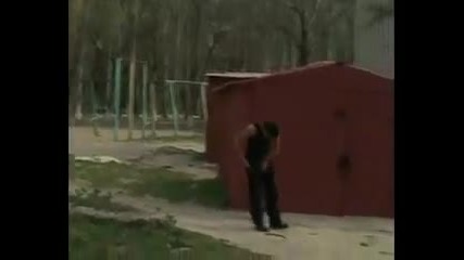 Parkour fail !
