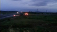 Пътна помощ- Автокомплекс Димитров -аварирал 250-тонен кран 332 км Ам Тракия до гр. Карнобат част 1