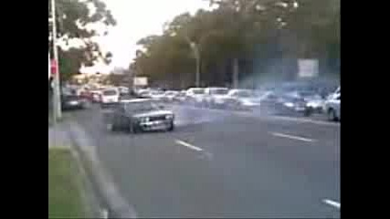 Bmw E30 Turbo Burnout