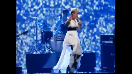Първата репетиция на Поли Генова на сцената на Евровизия 2011 - Дюселдорф