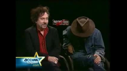 Tim Burton and Johnny Depp 