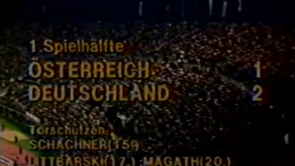 1982 Austria v. West Germany