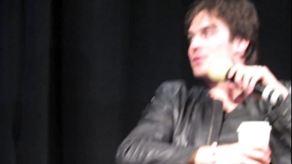 Singing Happy Birthday To Ian Somerhalder | Orlando, Florida, The Vampire Diaries convention (2012).