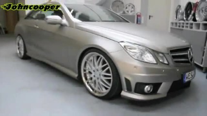 Изчистените Форми на Mercedes E-class от Prior Design