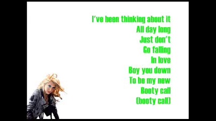 Kesha Booty Call + Lyrics