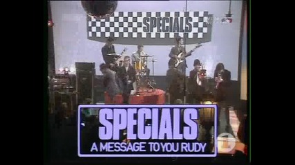 The Specials - A Message To You Rudy (beat Club 1979)